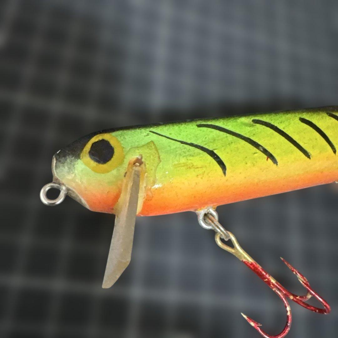 希少アランコール　ACプラグ ACミノー タイガー　オールド