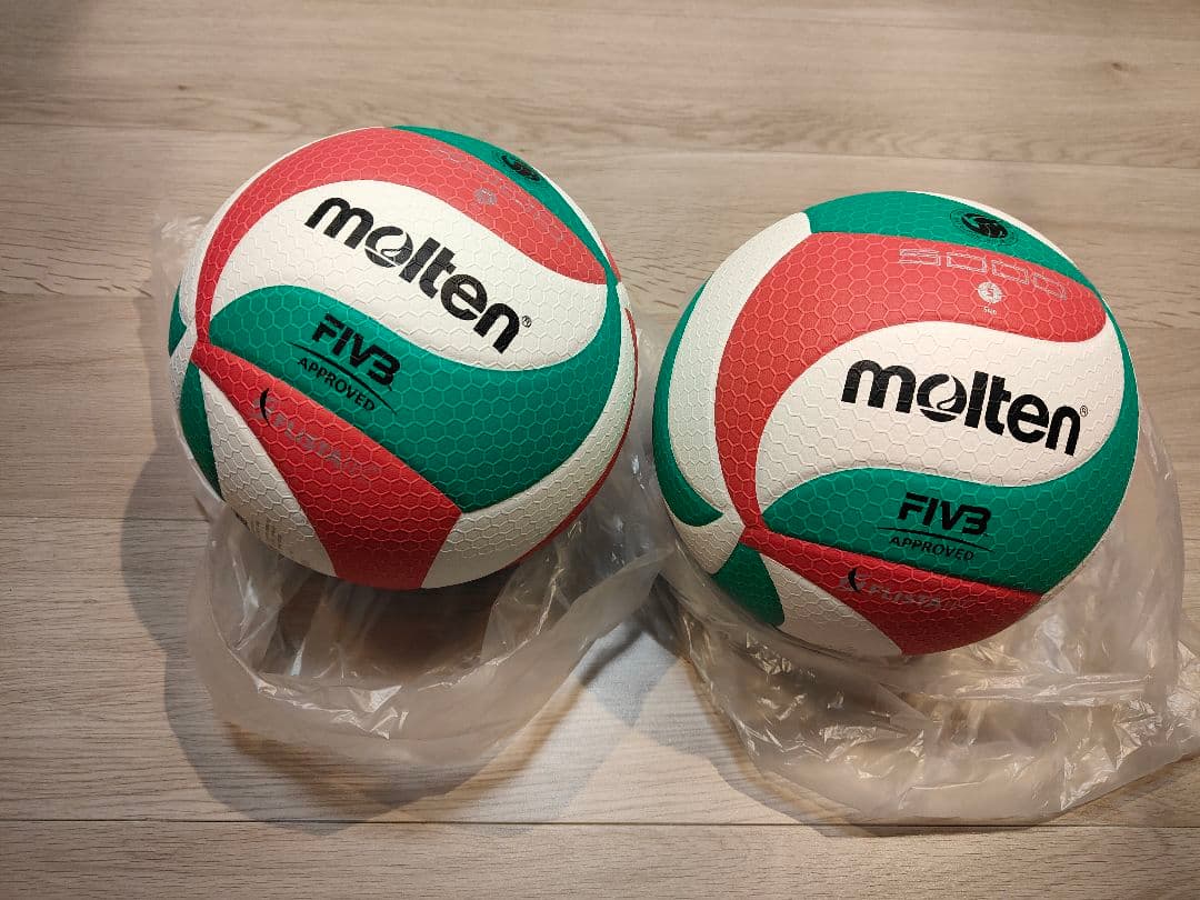 モルテン　バレーボール一般用V5M5000２個セット【新品未使用】