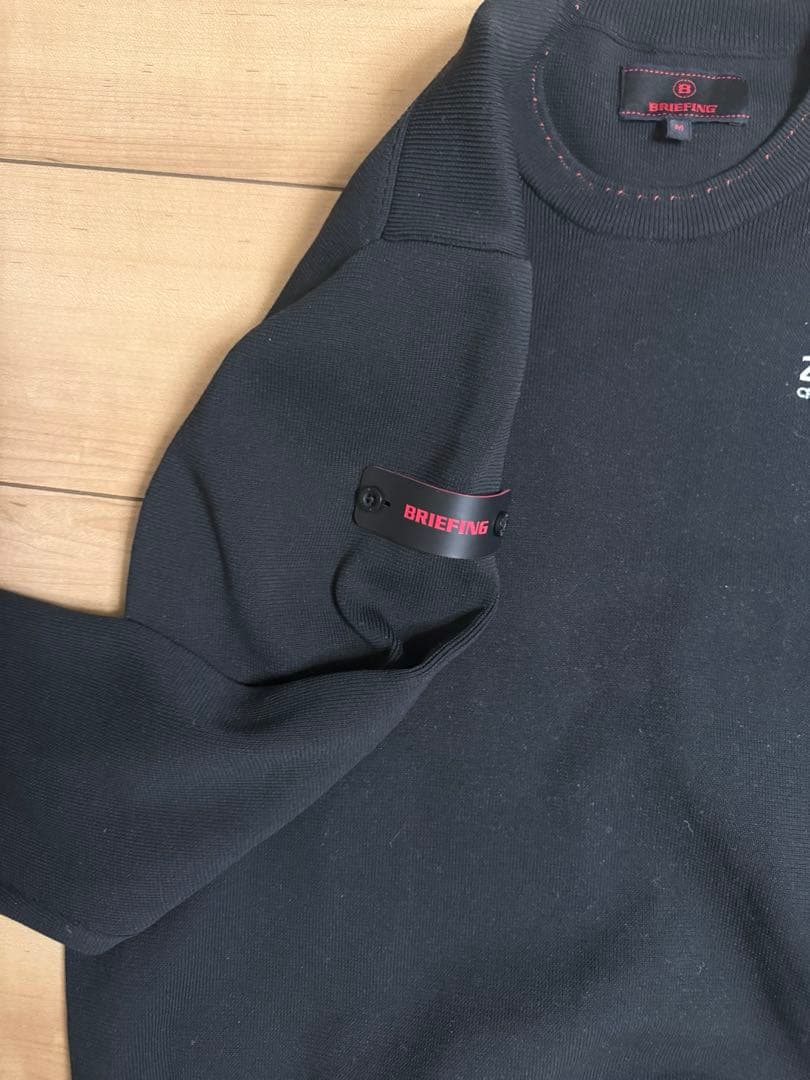 ZOZO Champion 長袖セーター 黒ブリーフィング