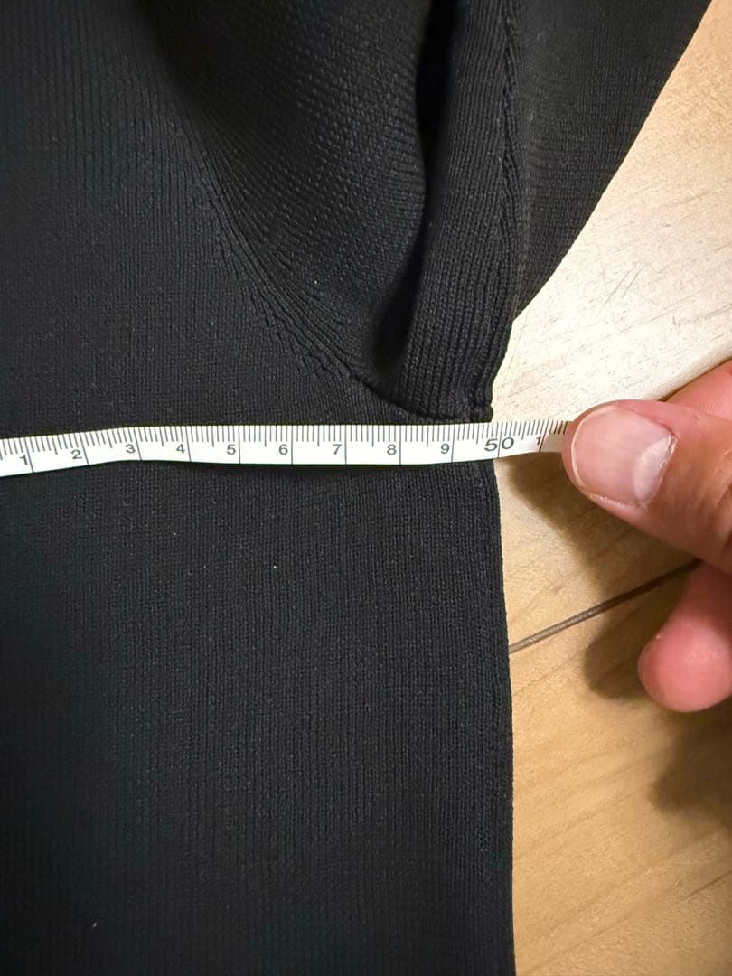 ZOZO Champion 長袖セーター 黒ブリーフィング