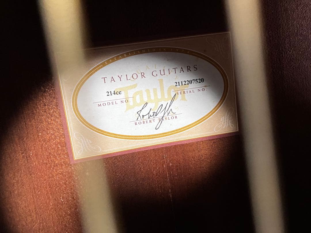 Taylor 214ce koa (アコースティックギター カッタウェイ)