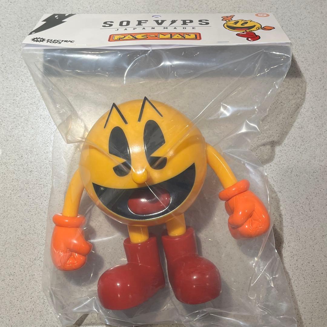 【未開封】SOFVIPS 　PAC-MAN　ソフビップス　パックマン　日本製