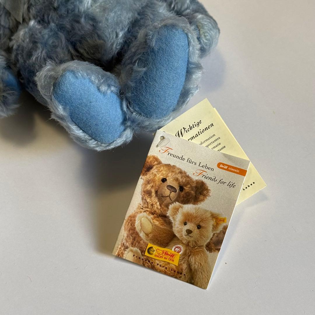 Steiff シュタイフ ぬいぐるみ ブルーモヘア クラシックテディベア