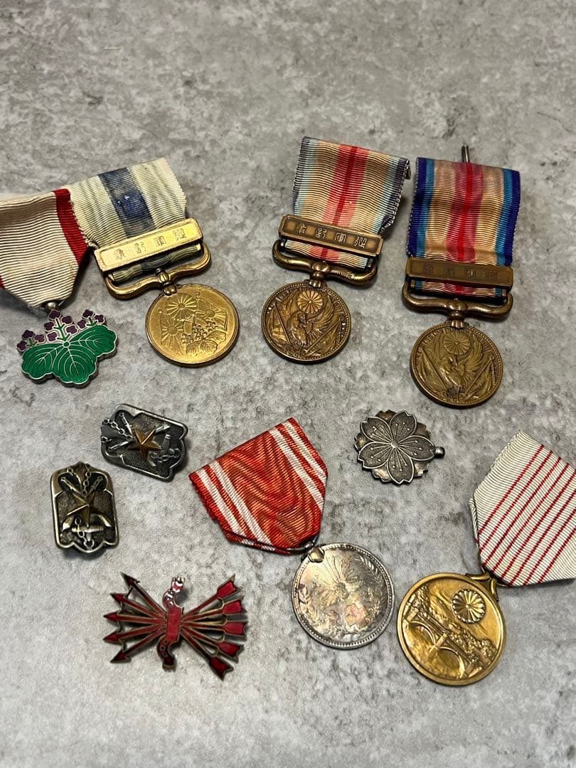 勲章 まとめ 旧陸軍 記念章 など