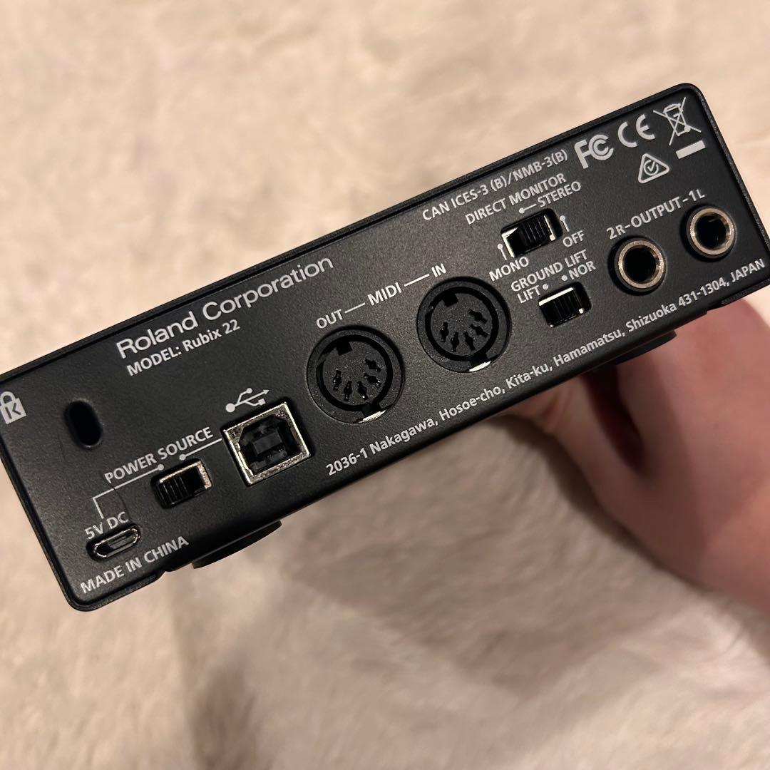 新品　Roland Rubix 22 USBオーディオインターフェース