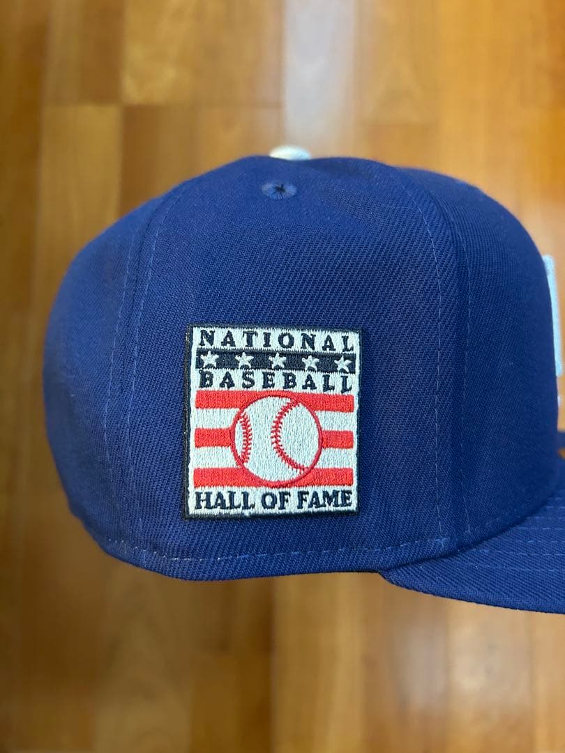 新品 ドジャース59FIFTY キャップ アメリカ野球殿堂パッチ