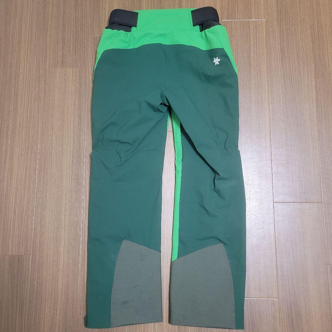 Goldwin スキーウェア上下セット グリーン/イエロ ゴールドウィン