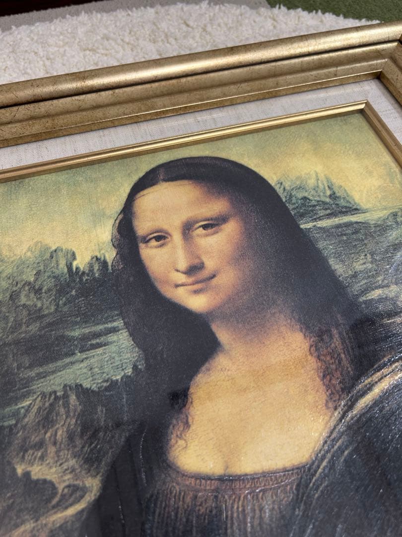 Monna Lisa モナ・リザ　レプリカアート　額縁付き