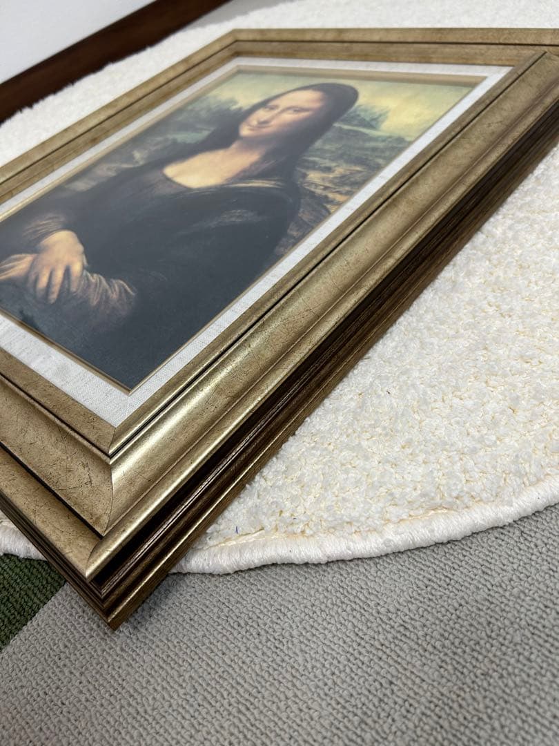 Monna Lisa モナ・リザ　レプリカアート　額縁付き