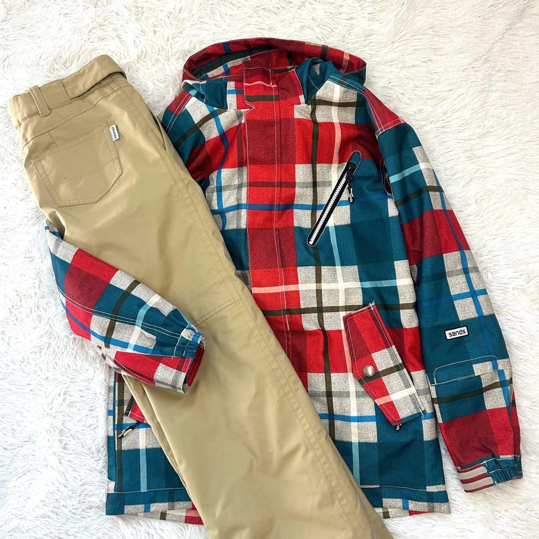 【美品‼︎】sands × phenix チェック柄ウェア S〜M