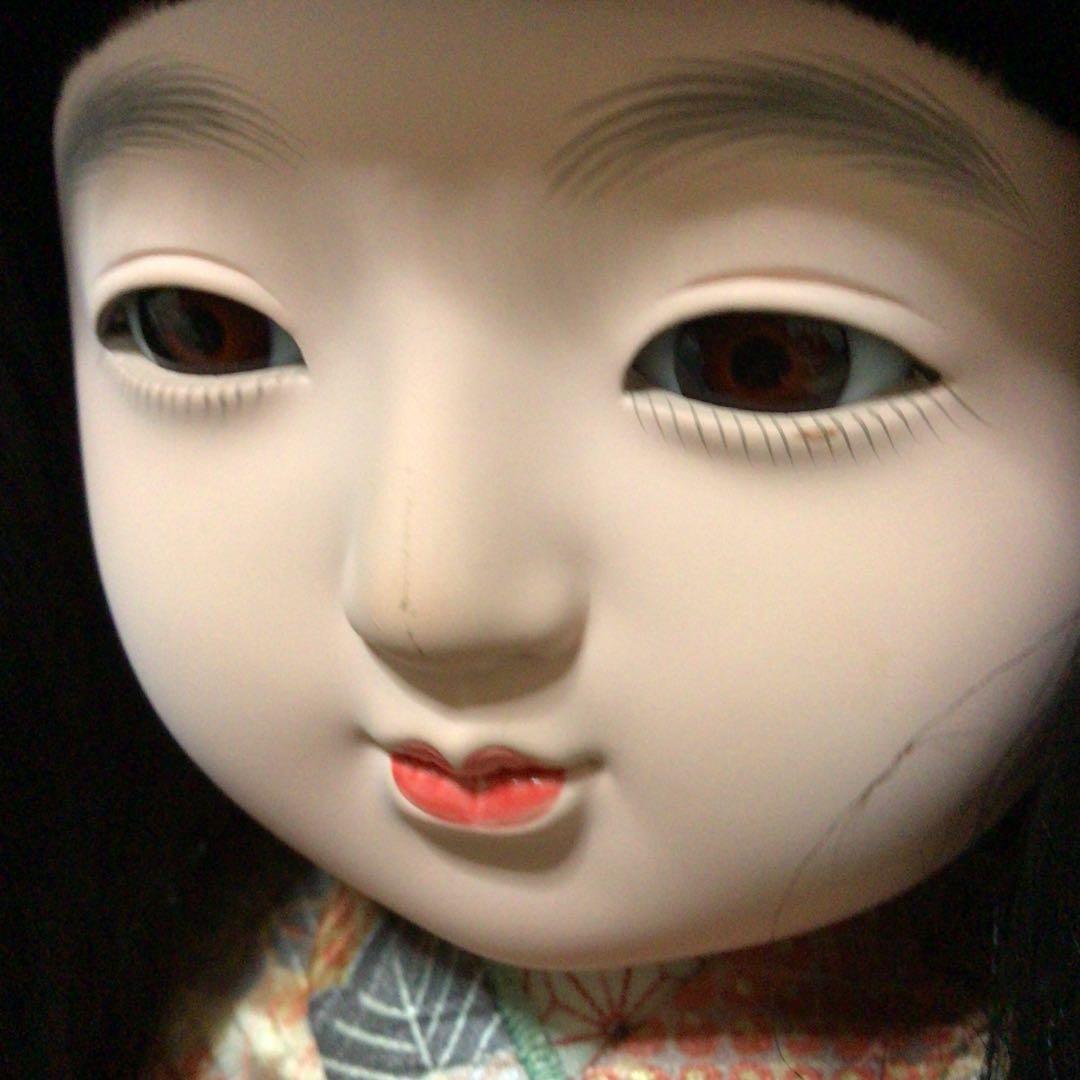 市松人形 赤色の着物　４体まとめ売り　極美品