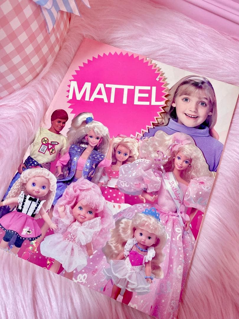 1991 マテル ガールズトイカタログ レトロ ファンシーバービー spank