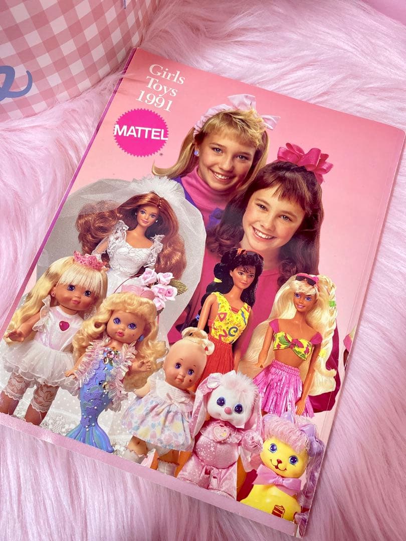 1991 マテル ガールズトイカタログ レトロ ファンシーバービー spank