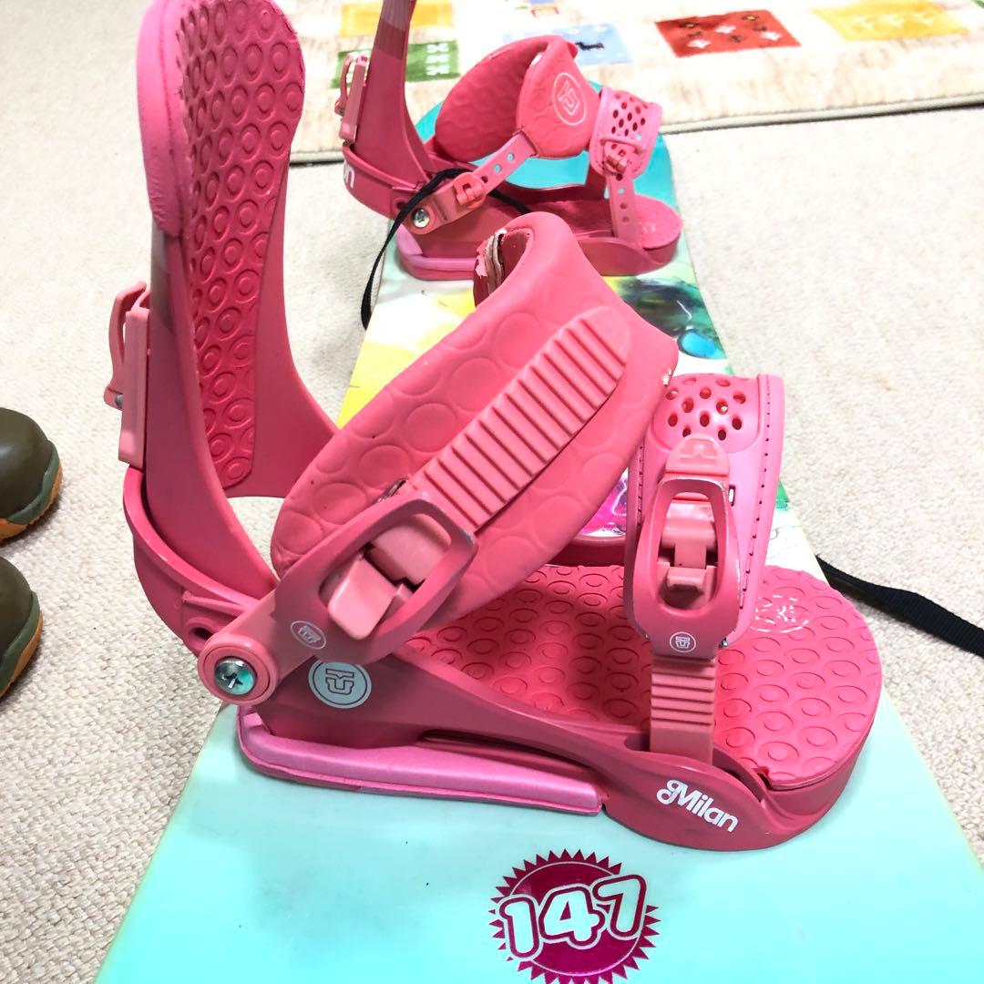 スノーボード セットsalomon 147cm union ビンディング M