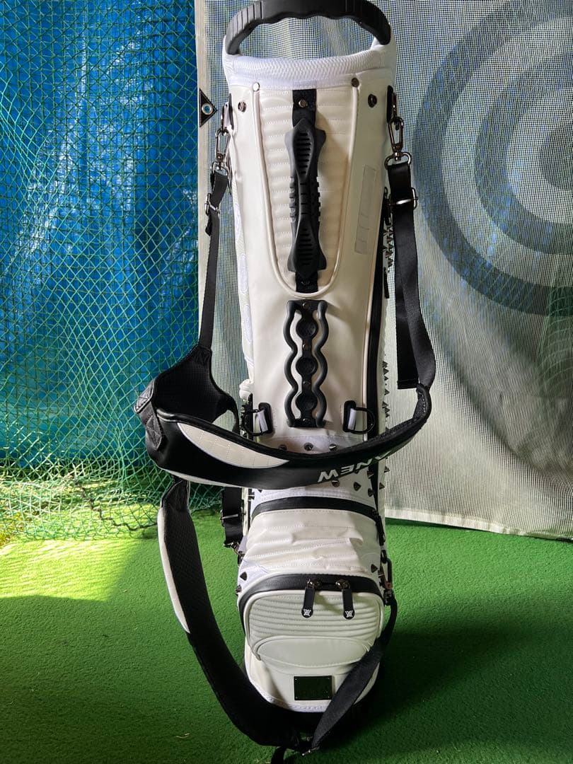 Vessel スタンドゴルフバッグ ホワイト・ネイビー