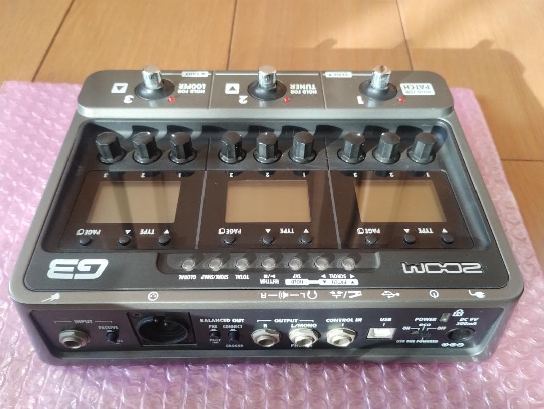 ZOOM G3 マルチエフェクター