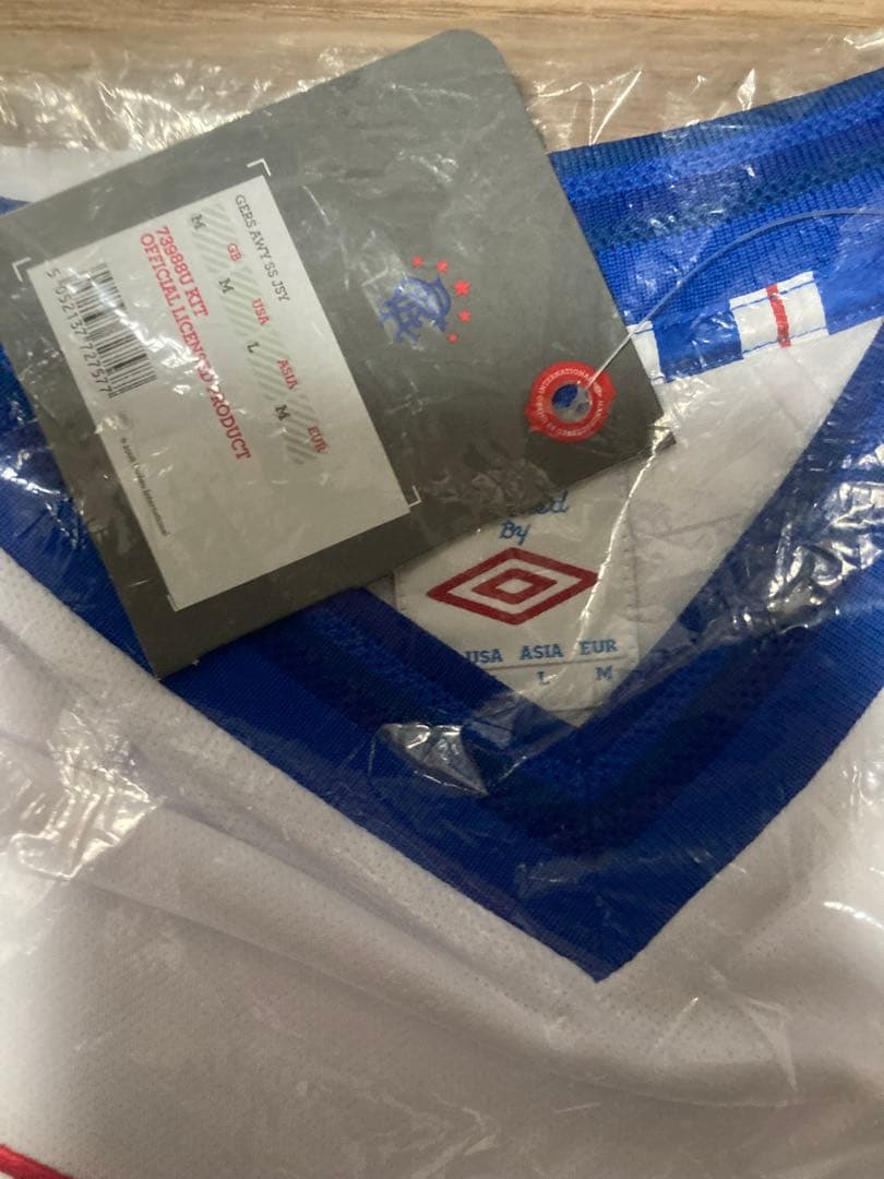 アンブロ　レンジャーズ　ユニホーム　US Mサイズ 未開封品