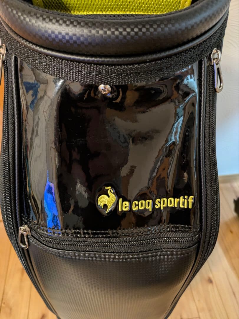 ルコック キャディバッグ【綺麗】9.0型 3.1kg 後期 右向ロゴ値下げ‼️