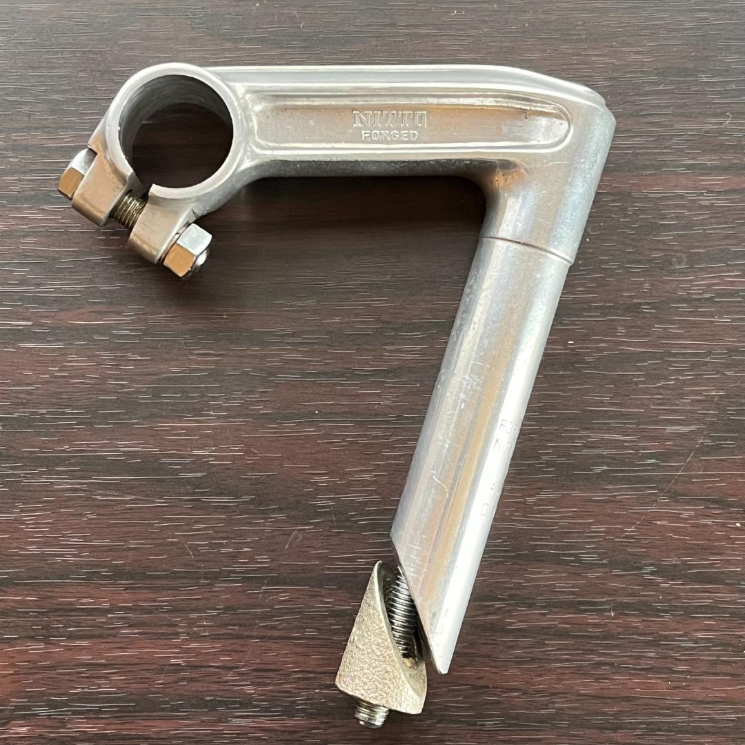 NITTO 日東 FORGED 鍛造スレッドステム 90mm ブルーラグ