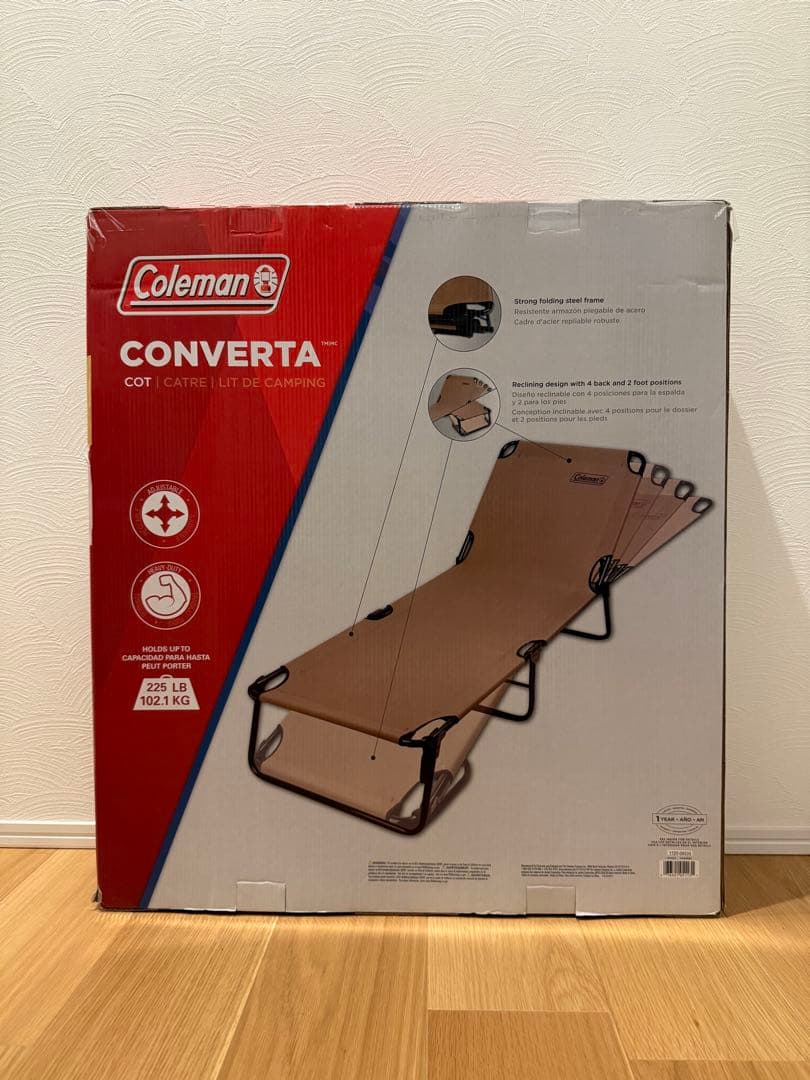コールマン　コンバータ　コット 最大225LB