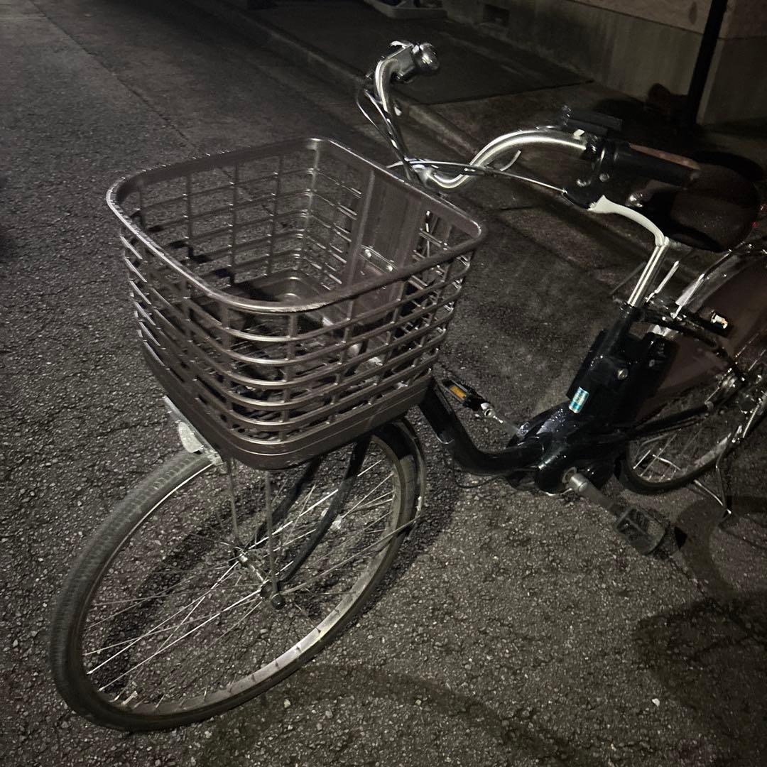 電動アシスト自転車 前カゴ付き
