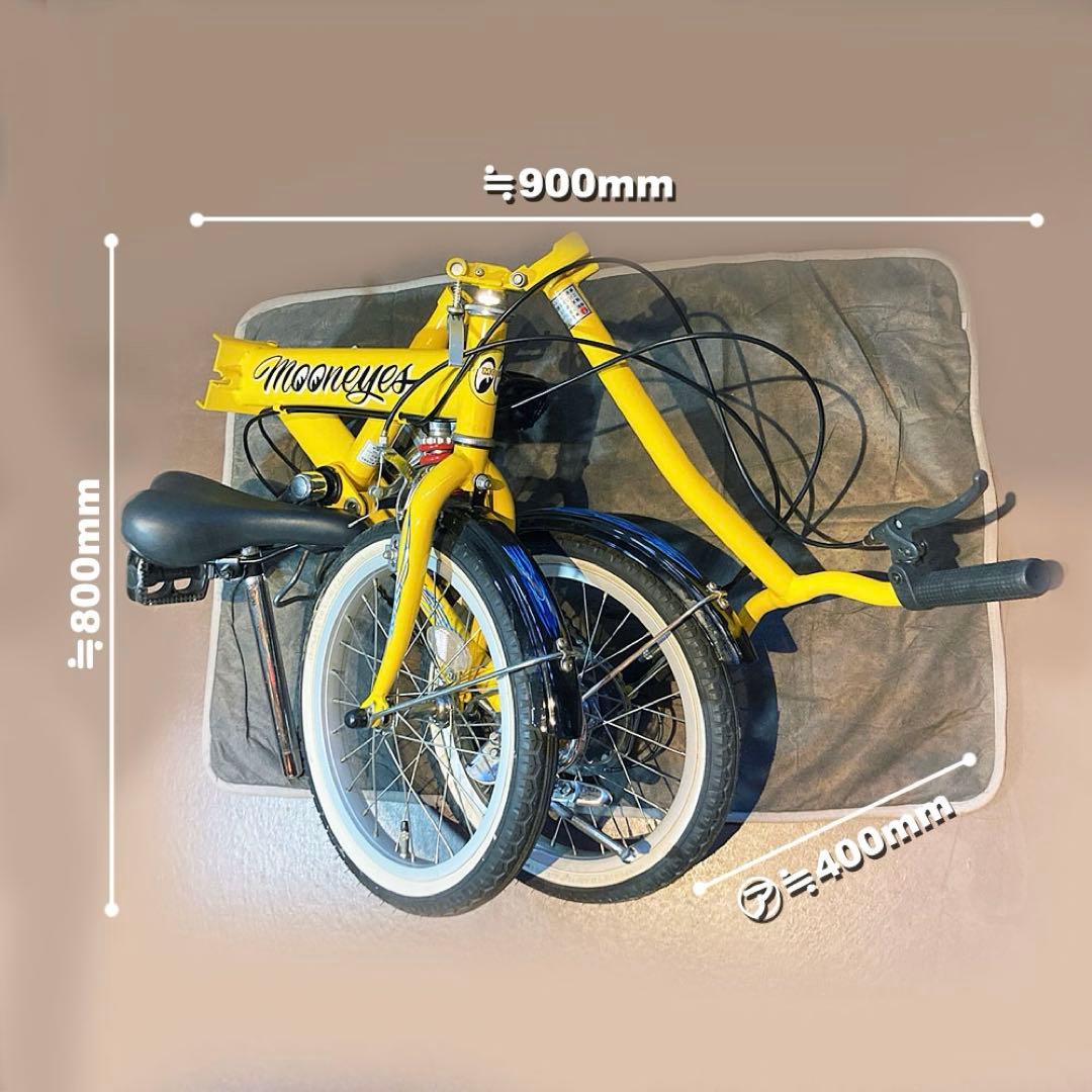 自転車本体 2003 MOONEYES Original 16\" Folding Bike