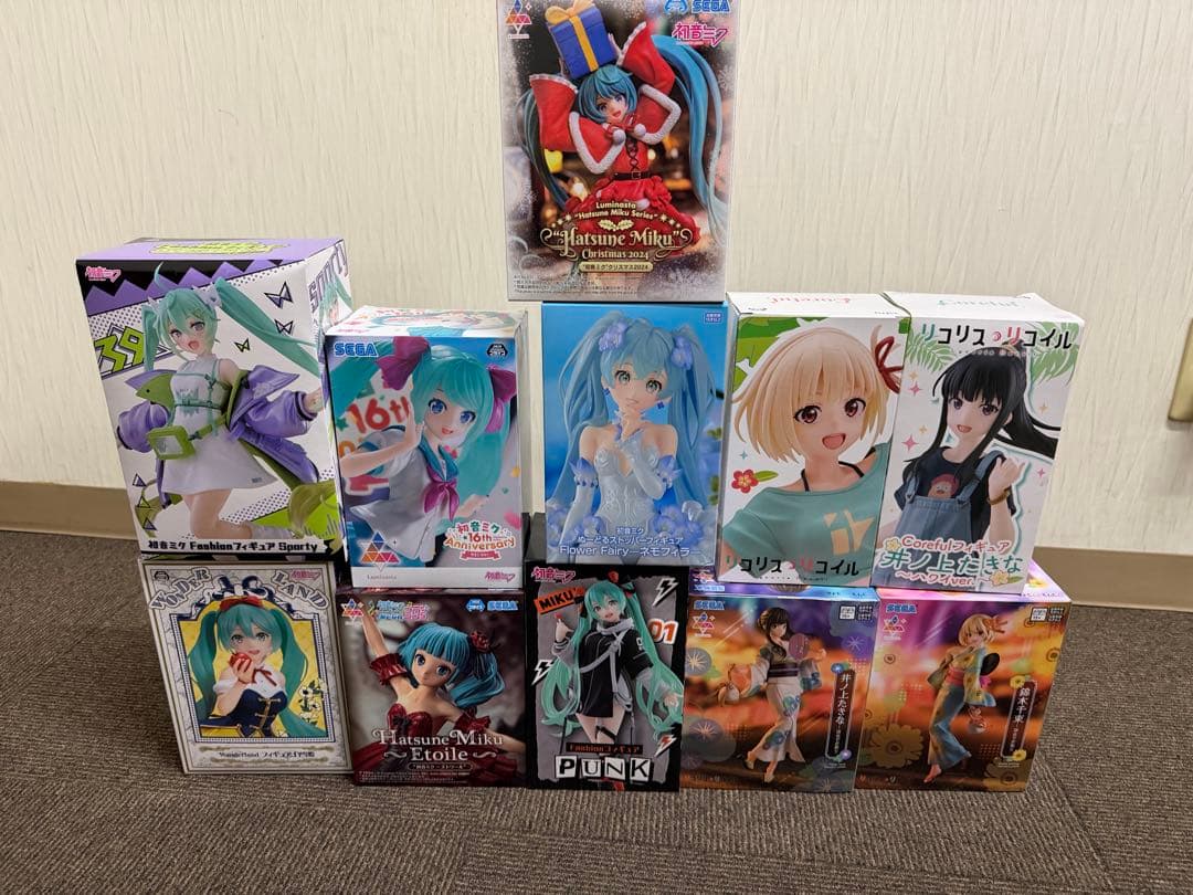 初音ミク リコリス・リコイル フリーレンフィギュア 14点セット まとめ売り