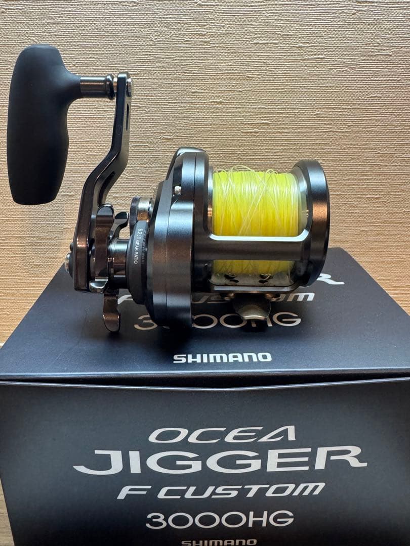 SHIMANO OCEA JIGGER 3000HG Fカスタム 右巻き