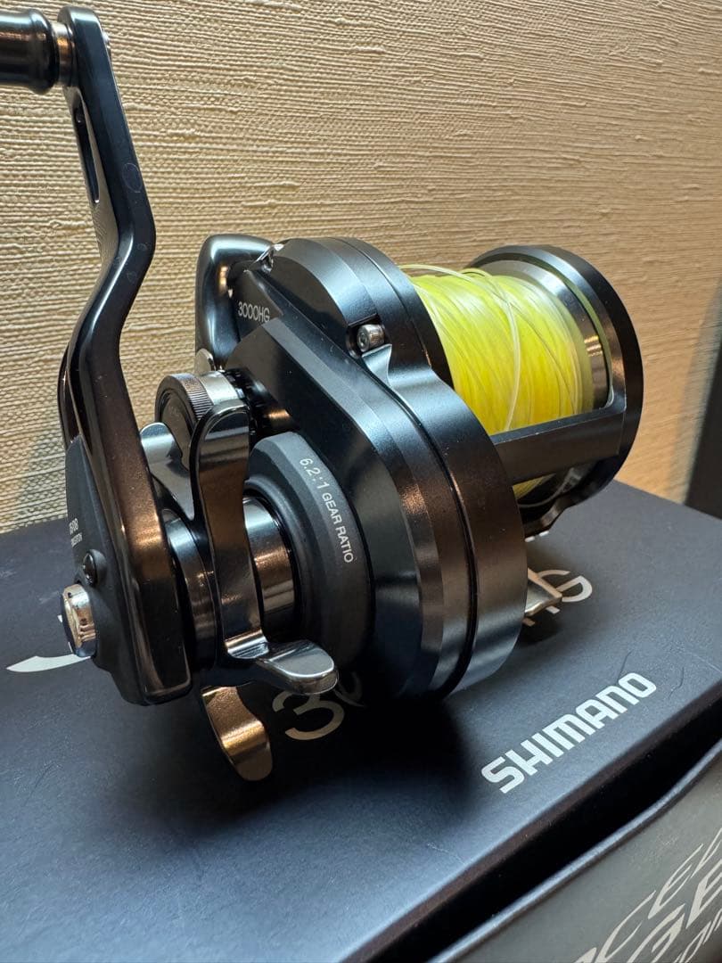 SHIMANO OCEA JIGGER 3000HG Fカスタム 右巻き