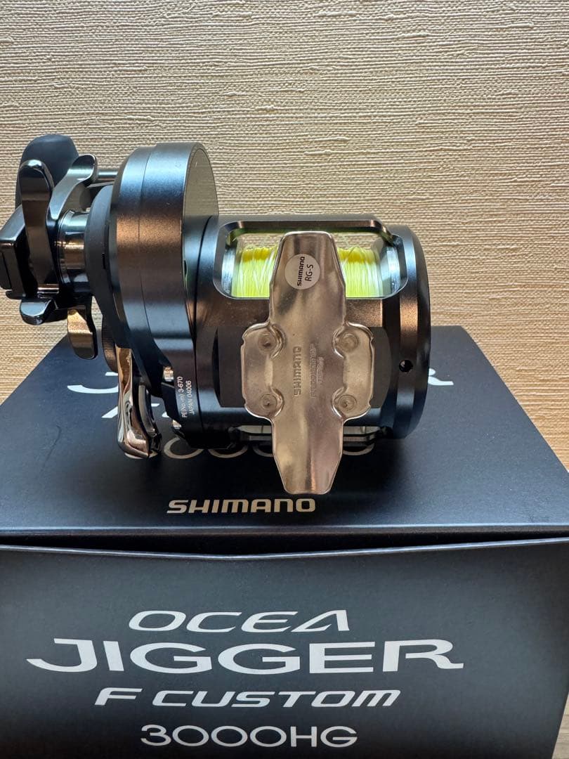 SHIMANO OCEA JIGGER 3000HG Fカスタム 右巻き