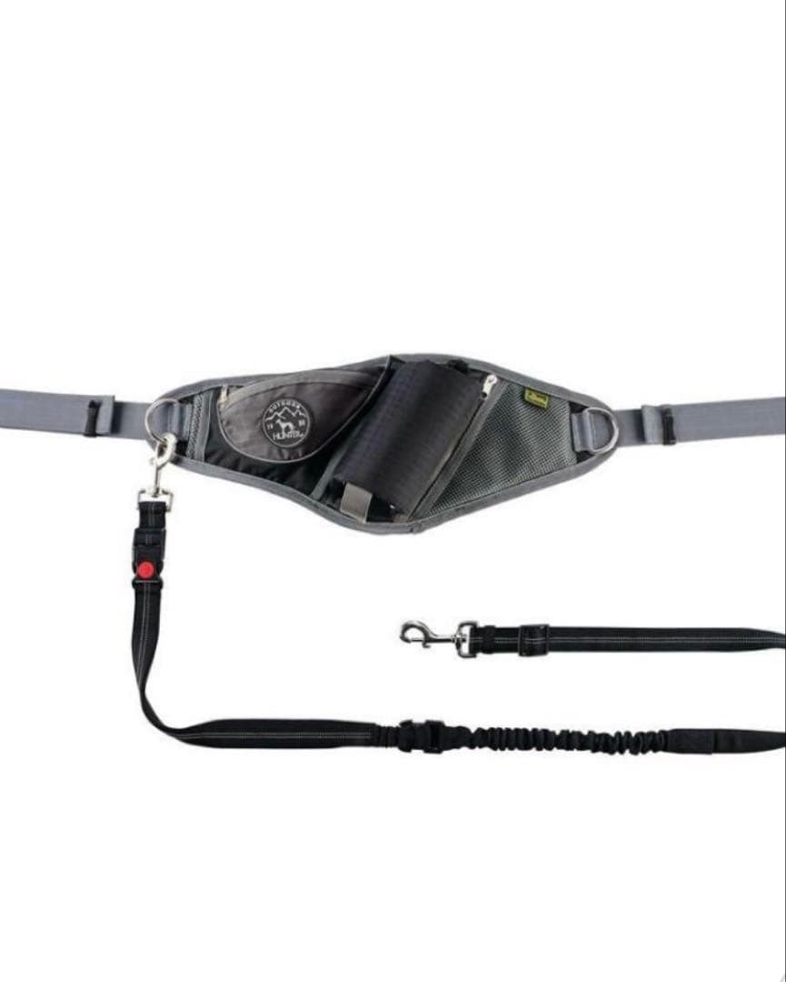 Hunter 犬用ジョギングポーチ＆リード　中型犬、大型犬