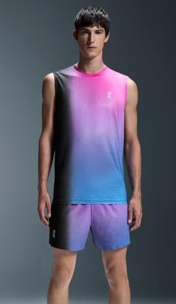 ON テニスウェア ノースリーブ メンズ