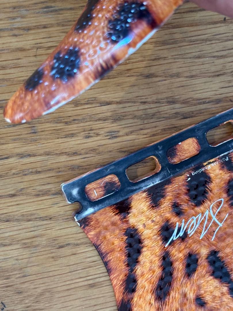 futures MOONRAKER ヒョウ柄フィン 4枚セット