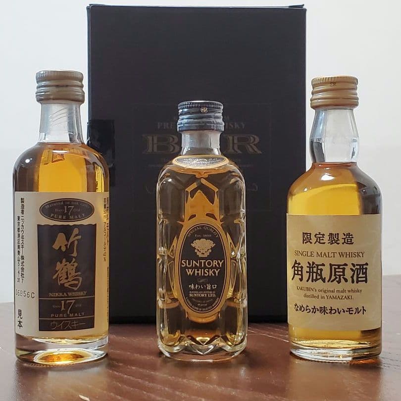 ウイスキー ミニチュアボトル 4本セット レア