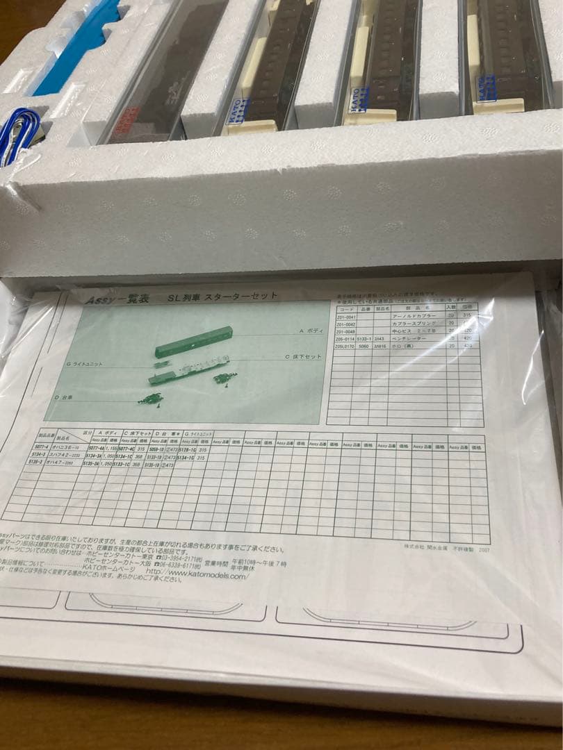 KATO Nゲージ　スターターセット・スペシャル　D51 SL列車