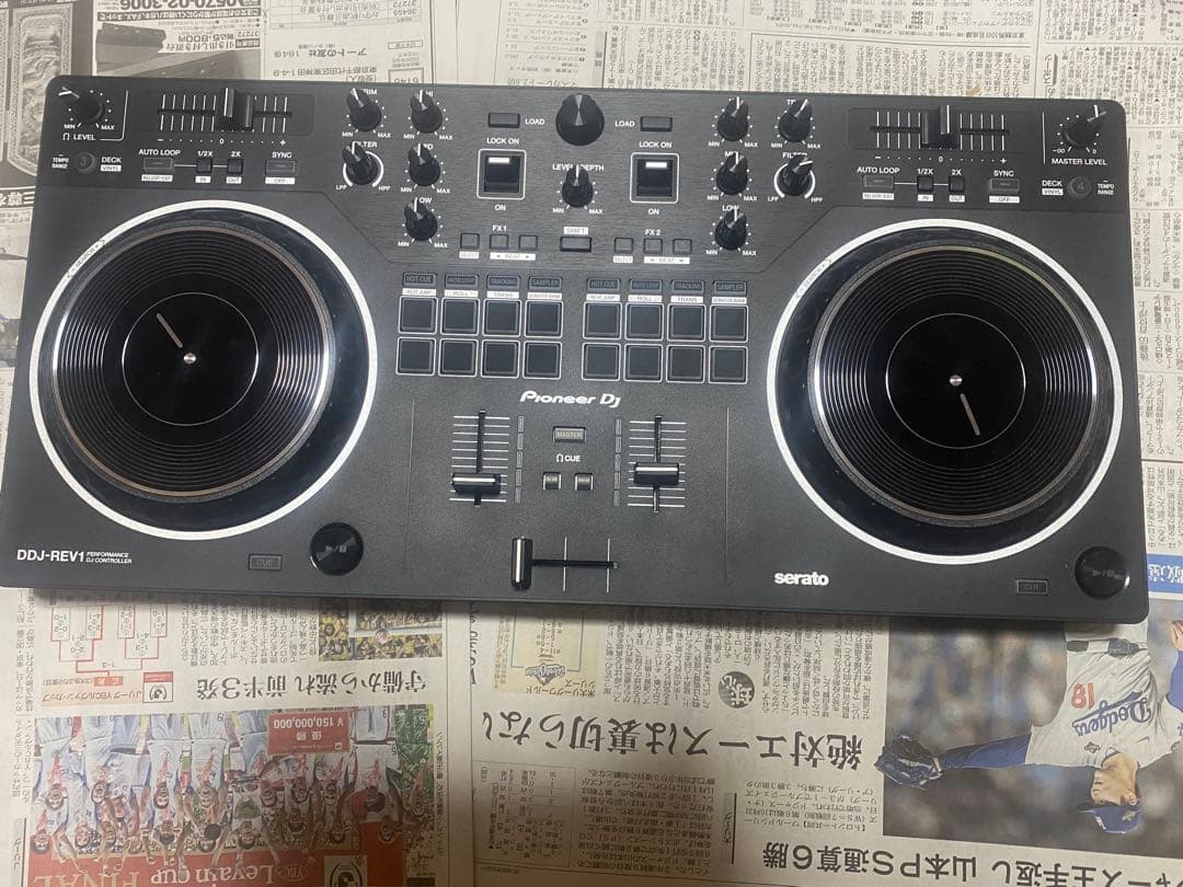 dj masashiPioneer DJ DDJ-REV1 コントローラー