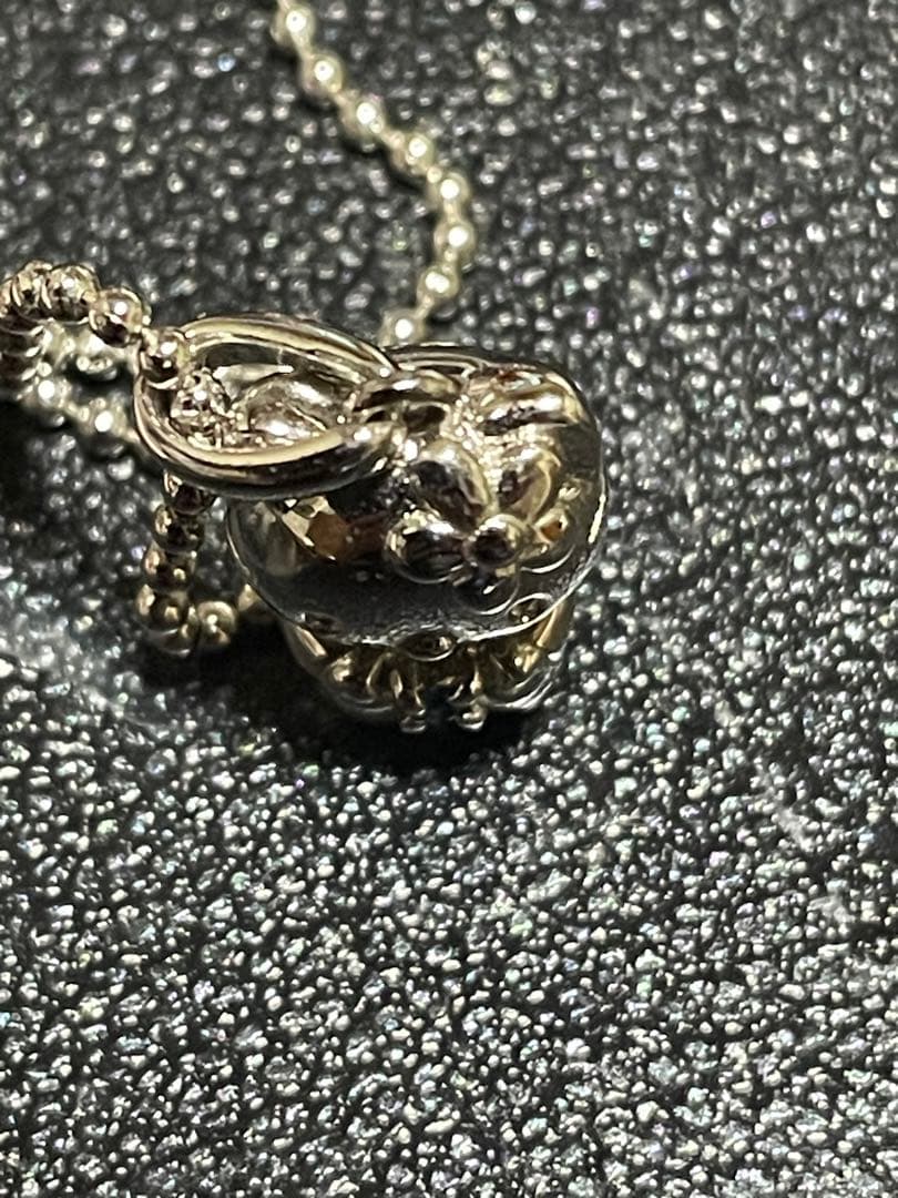 ペット用　Hello Kitty 30year限定ネックレス　サファイア&ルビー