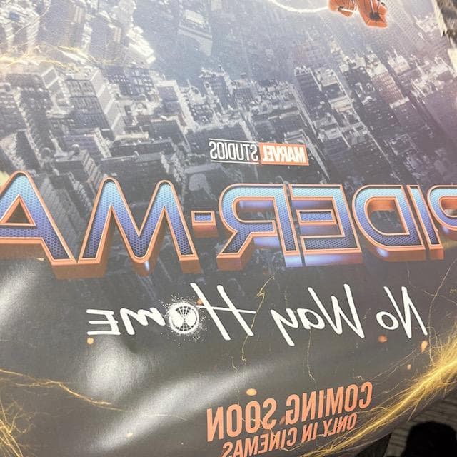 スパイダーマン ノーウェイホーム マーベル ドクターストレンジ 映画館 ポスター