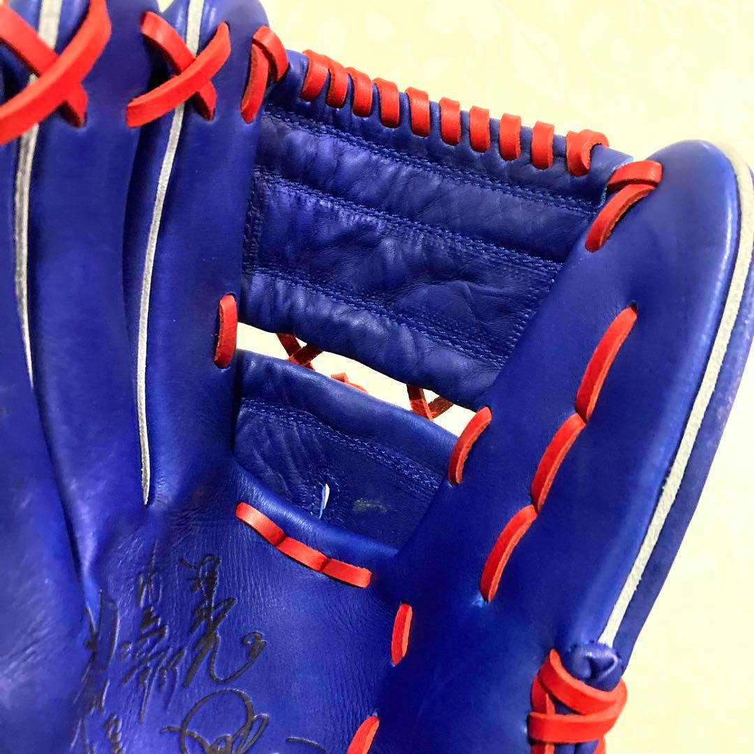 希少✨中日ドラゴンズ 名古屋ドーム５周年記念グローブ 左投げ用 野球 ブルー