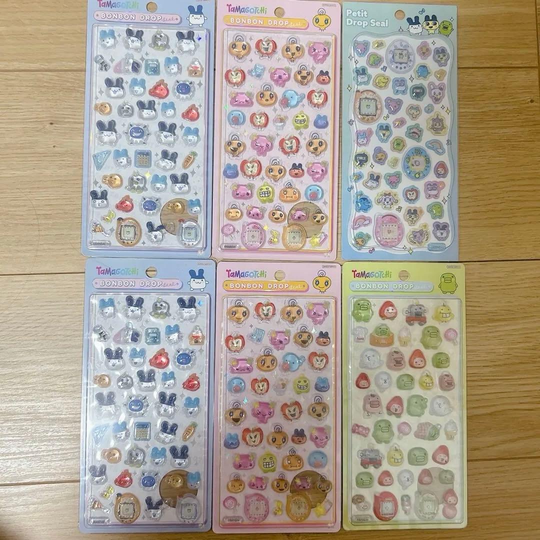 たまごっち　ボンドロ　プチドロたまごっち シール 6枚セット