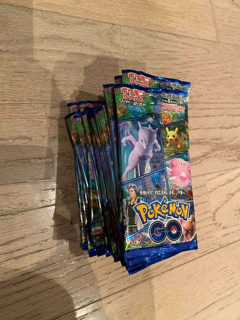 ポケモンGO トレーディングカードパック バラ37パック