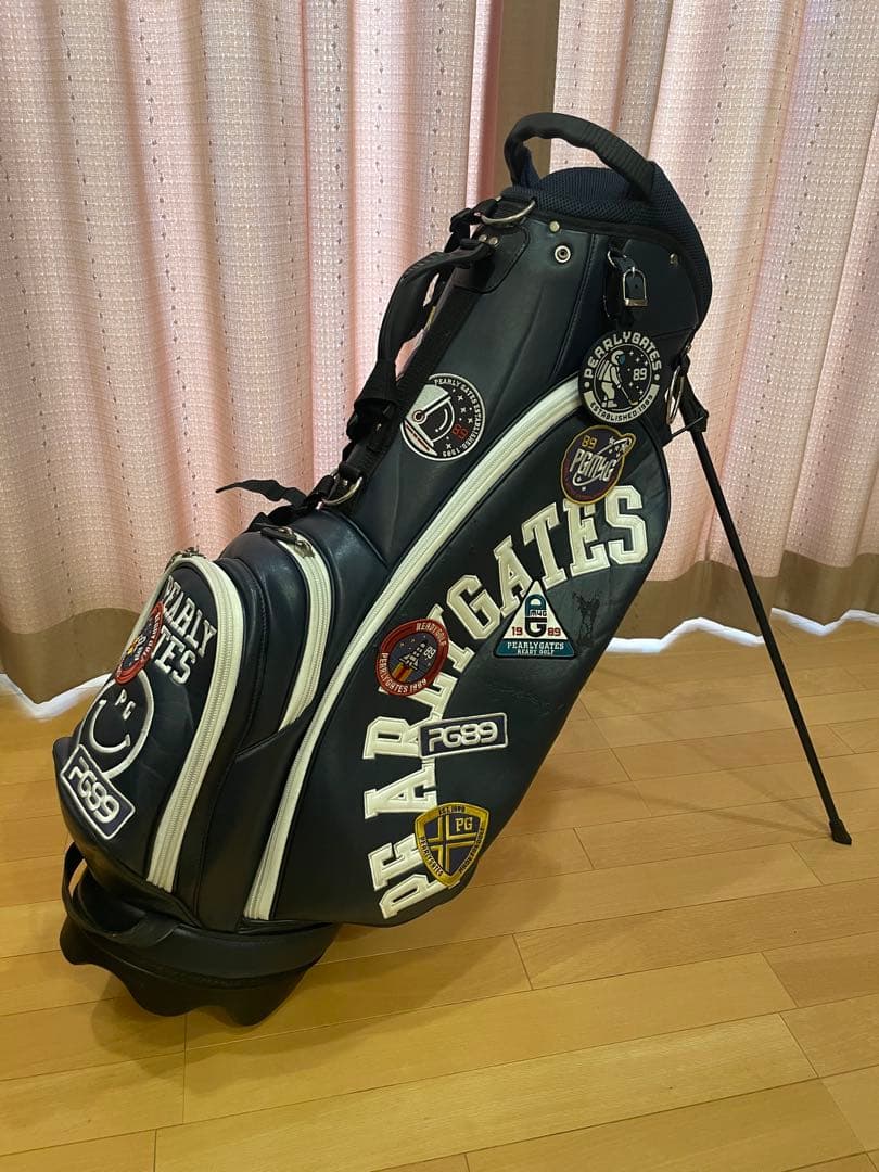 【限定モデル】PEARL GATES ネイビー キャディバッグ