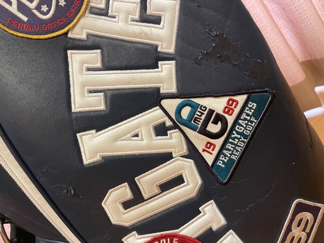 【限定モデル】PEARL GATES ネイビー キャディバッグ