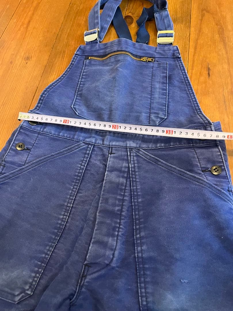 ヴィンテージ　Euro モールスキン　オーバオール