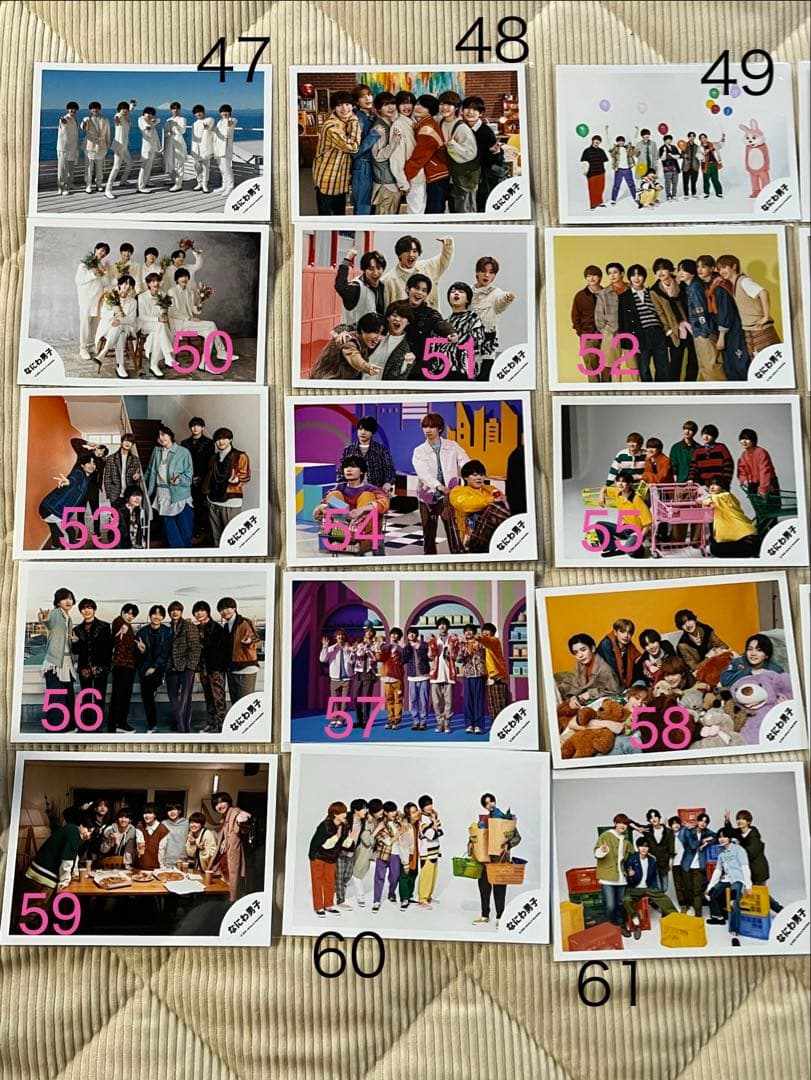 なにわ男子　集合　公式写真