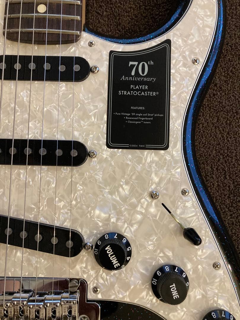 ギター 70th Anniversary Player Stratocaster