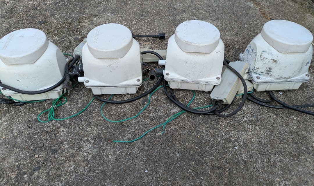 ②フジクリーン　ブロワー CFB70　4台　ジャンク　右散気　タイマー通電可