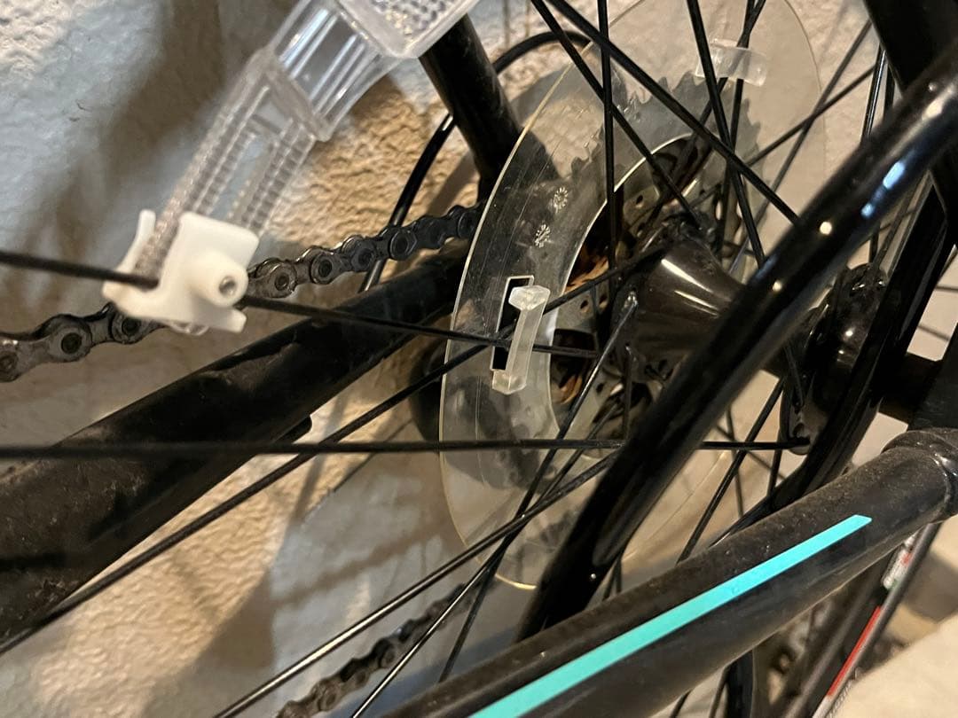 Bianchiロードバイク ブラック/ターコイズ