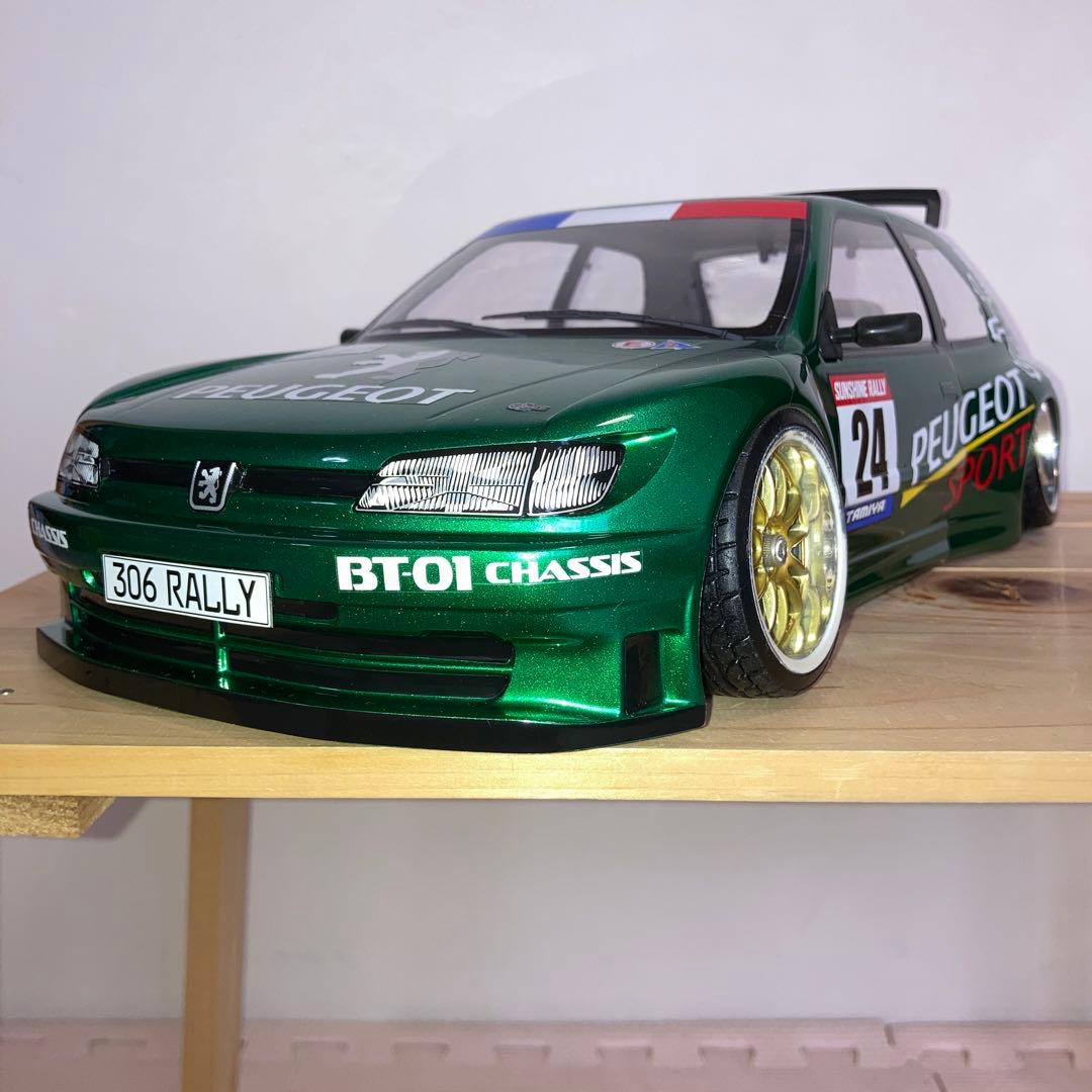 タミヤ　プジョー 306 マキシ ボディ