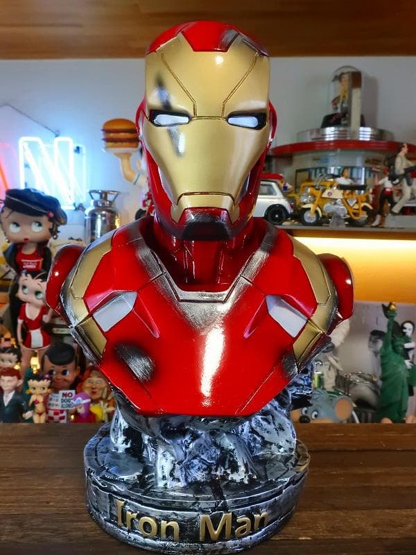 アイアンマン バスト 胸像 ダメージVer. フィギュア IRON MAN